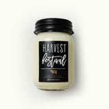 Farmhouse Mason Jar Candle - Harvest Festival