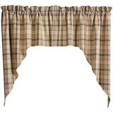 Toffee & Elm Plaid Swags