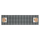 Sable Ann Buffalo Check Pumpkin Runner