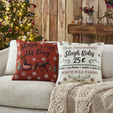 Sleigh Ride Pillow Cover Set of 2