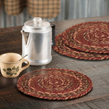 Cider Spice Braided 8" Trivet Set of 3