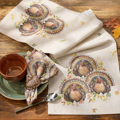 Tom Turkey Table Runners