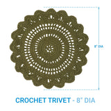 Allison Trivet Set of 2- Sage Green-Lange General Store