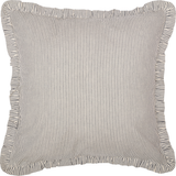 Hatteras Seersucker Blue Ticking Stripe Euro Sham-Lange General Store