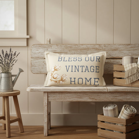 Ashmont Vintage Home Pillow-Lange General Store
