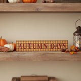 Autumn Days Sign