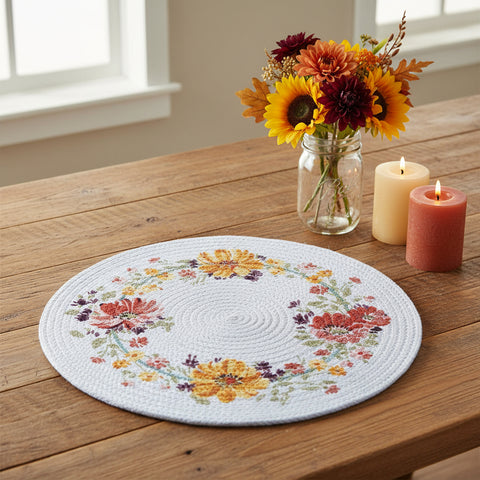 Autumn Joy Braided Placemat