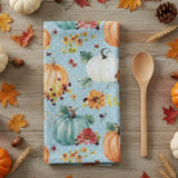 Autumn Joy Pumpkin Toss Terry Towel