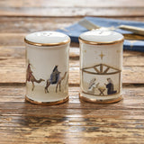 Away In A Manger Salt & Pepper Shaker Set-Lange General Store