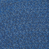 Azure Blue Braided Rug-Lange General Store