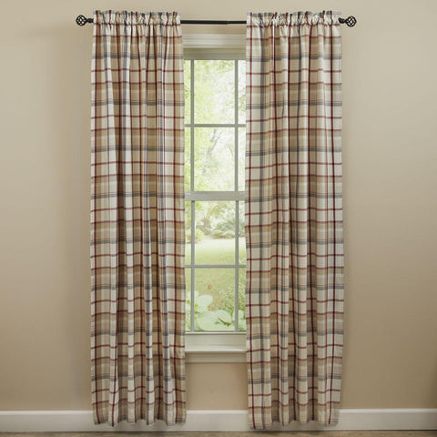 Glenwood Long Panel Curtains-Lange General Store