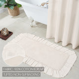 Baxter Burlap Antique White Bath Mat