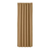 Burlap Natural Blackout Panel Curtain-Lange General Store