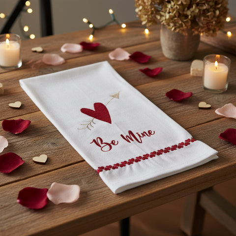 Be Mine Decorative Towel-Lange General Store