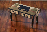 Bear Hooked Bench and Stool - Lange General Store