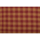 Bedford Burgundy Check Pillow Cases Set