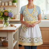 Bee Floral Hostess Apron-Lange General Store