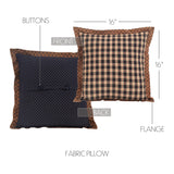 Bingley Star Plaid Pillow