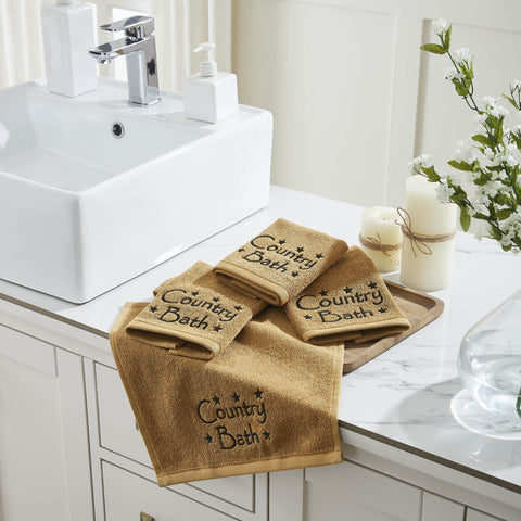 Black Country Towels & Washcloths-Lange General Store