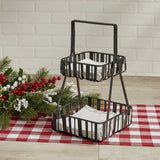 Blackspence Double Napkin Holder-Lange General Store