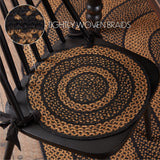 Blackstone Farm Braided Chair Pad Set of 6-Lange General Store