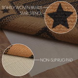 Blackstone Farm Star Collection Jute Rugs - Rectangle-Lange General Store