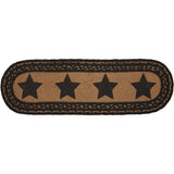 Blackstone Farm Star Oval Stair Tread Latex Rug-Lange General Store