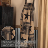 Blackstone Farm Star Quilted Throw-Lange General Store