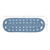 Blended Blue Indoor/Outdoor Table Runners-Lange General Store