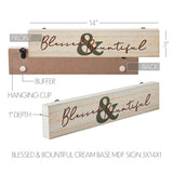 Blessed & Bountiful Sign-Lange General Store