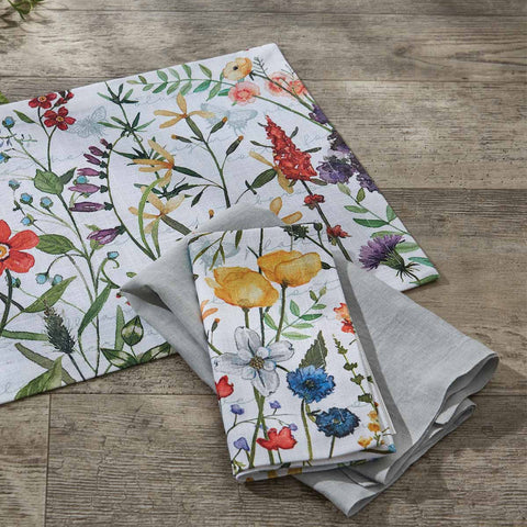 Wildflower Sketchbook Napkins-Lange General Store