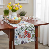 Blooming Flowers Table Runner-Lange General Store