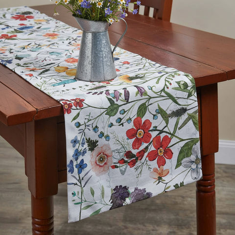 Blooming Flowers Table Runner-Lange General Store