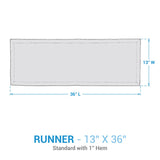 Blue Wisp Table Runners-Lange General Store