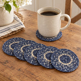 Bluefalls Braided Coaster Set of 6