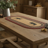 Boone Trace Moose Braided Table Runners-Lange General Store