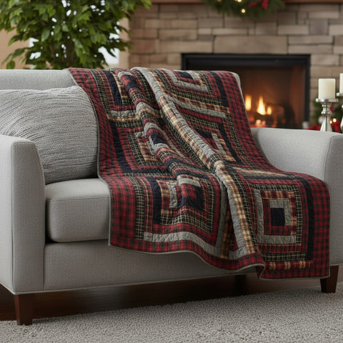 Boone Trace Quilted Throw-Lange General Store