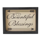 Bountiful Blessings Arrows Wall Sign-Lange General Store