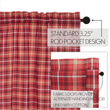 Braxboro Short Panel Curtains