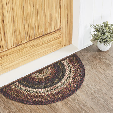 Brick Raven Collection Braided Rugs - Oval - Lange General Store