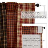 Brick Raven Patchwork Valance-Lange General Store