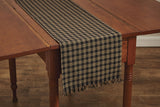 Bridgeton Black Table Runners-Lange General Store