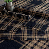 Bridgeton Black and Tan Rag Rug-Lange General Store