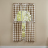 Wicklow Natural Buffalo Check Swags-Lange General Store