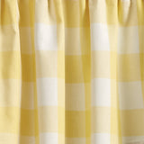 Buffalo Yellow Check Swags-Lange General Store