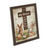 Bunny Hop Joshua 24:15 Cross Wall Sign-Lange General Store