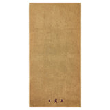 Burgundy Prim Stars Tan Towels & Washcloths-Lange General Store