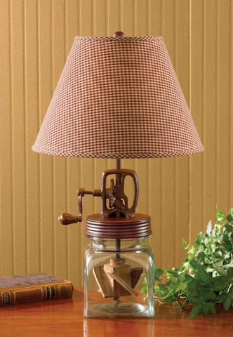 Butter Churn Lamp - Lange General Store