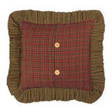 Tea Cabin Ruffled Pillow-Lange General Store