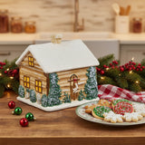 Cabin Sweet Cabin Cookie Jar-Lange General Store